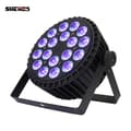 Miniatyrbillede 2 af 2: LED Par Lys, 18x12W RGBW, 18x18W RGBWA+UV,Aluminium flad 18x18w, EU -stik