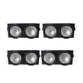 Miniatyrbillede 1 af 2: LED Blinder Lygter, 250W Effekt, Tilpasselige Farvemuligheder,4 lys