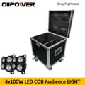 Miniatyrbild 2 av 2: Flightcase för 4x100W COB LED-lampor, stöder DMX-kontroll, optimal projiceringsavstånd,1 tomt fodral