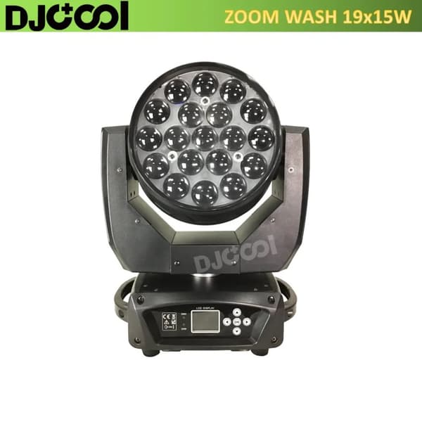 LED Wash Zoom Moving Head Light, 300W Effekt, DMX512 Kontrol,1 Lys