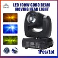 Miniatyrbillede 2 af 2: Bevægelseshoved LED-lys, 120W effekt, 18 prismer,1 lys