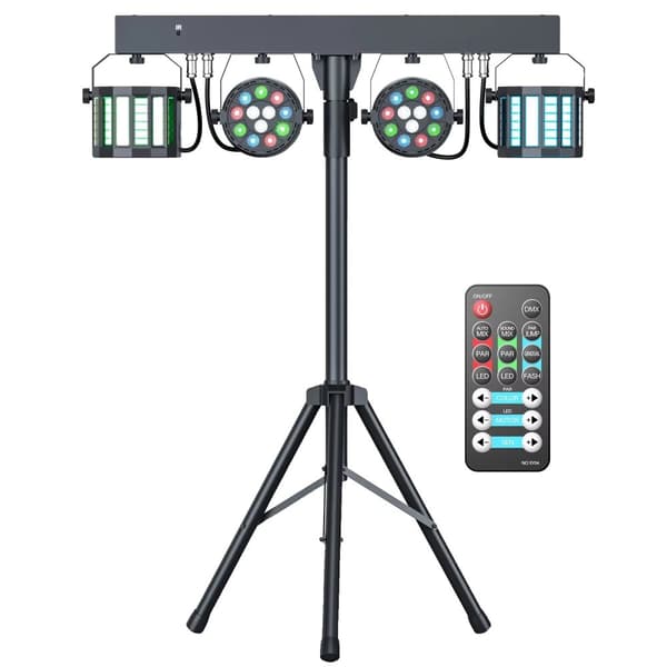 Scenebelysningseffekt, 60W effekt, DMX kontrol,Taske medfølger ikke, EU stik