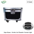 Miniatyrbillede 2 af 2: LED Torden Gardin Lys, 200W Effekt, 24 Stykker LED,1 stk etuier 2 i 1