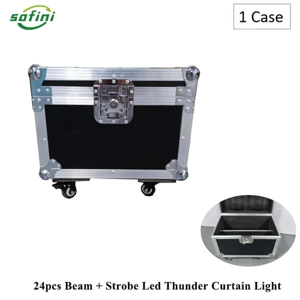 LED Torden Gardin Lys, 200W Effekt, 24 Stykker LED,1 stk etuier 2 i 1
