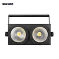 Miniatyrbild 2 av 2: Scenbelysning, 200W Effekt, DMX512 Kontroll,COB Cool Warm White, EU-kontakt