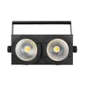 Miniatyrbild 1 av 2: Scenbelysning, 200W Effekt, DMX512 Kontroll,COB Cool Warm White, EU-kontakt