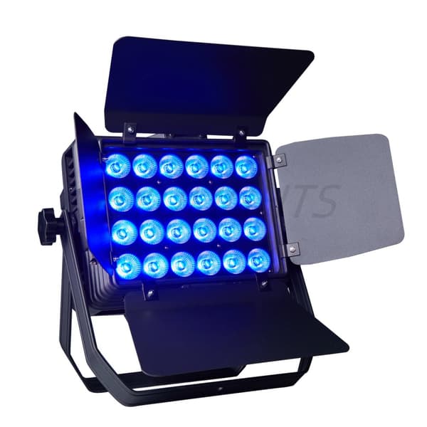 LED Vægvask Flomlys, 450W Effekt, IP65 Vandtæt Bedømmelse,EU-stik, Vandtæt 24x18W