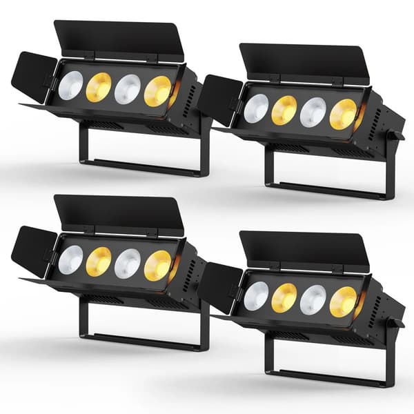 250W COB LED Par Lys, Justerbar Spot Størrelse, DMX Kontrol,EU stik, ZQ09014
