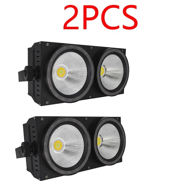 LED Scenbelysningseffekt, 250W Effekt, DMX Kontrollmöjligheter,2ST, EU-plugg