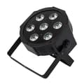 Miniatyrbillede 2 af 2: LED Par Lys, RGBW, DMX Kontroller,7X12W RGBW Sort, Eu stik