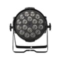 Miniatyrbillede 2 af 2: LED Par, Aluminiumlegering, RGBWA+UV,18x12W, EU stik