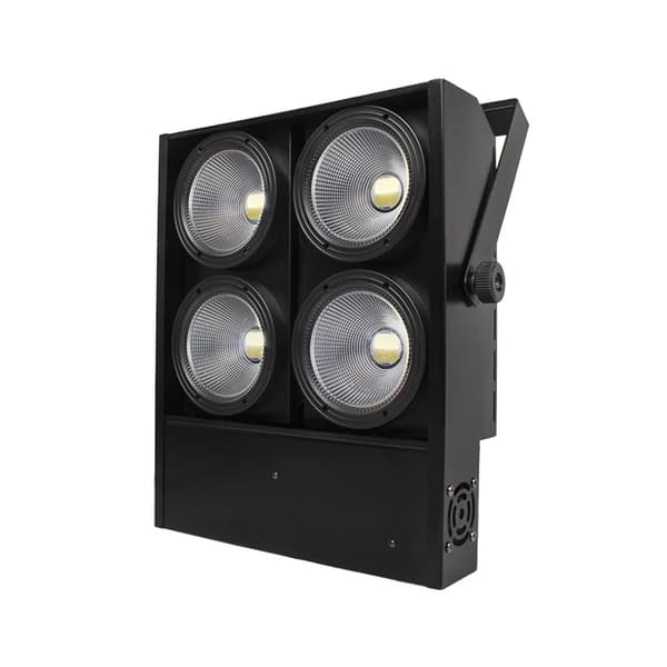 LED Blinderlys, 4x100W & 200W muligheder, Kold & Varm Hvid,4øjne cool varm, Eu stik