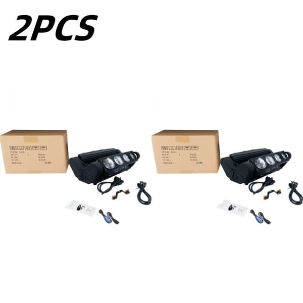 RGBW-lavavalaistus, 8x15W korkean suorituskyvyn LED-valot, monipuolinen DMX-ohjaus,2PCS VALOT, EU-plugi