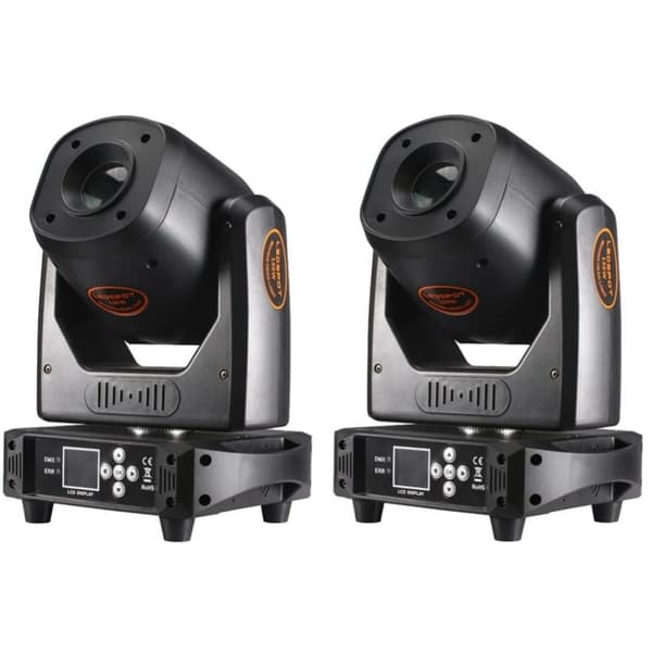 Esiintymisvalot, 150W LED, 512DMX-ohjaus,EU Plug, 2kpl laatikossa