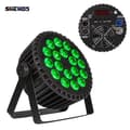Miniatyrbild 2 av 2: LED Flat Par, Aluminiumlegering Konstruktion, RGBW/RGBWA+UV Färgblandning,4st 18x18W, EU-plugg