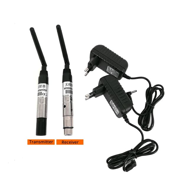 Trådløs DMX512-sender, 2,4G trådløs, kompatibel med Par-lys,EU-stik, DMX 1T1R