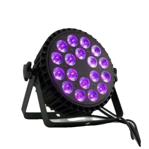 LED -vaiheen kevyt, vedenpitävä, monipuolinen valaistusvaihtoehdot,Alumiini 18x18, EU-plugi