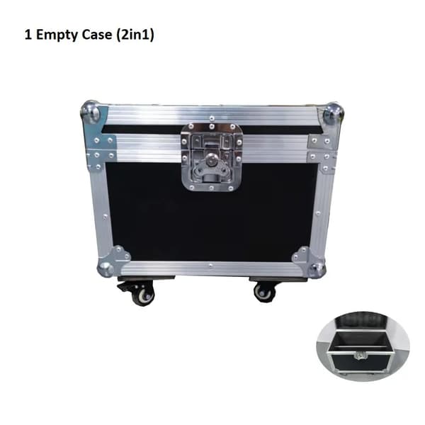 24x10W LED Strobe Matrix Lys, DMX Kontrol, Alsidig Dæmpning,1 Flygkasse