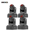 Miniatyrbillede 2 af 2: LED Mini Spot Beam Light, 10W RGBW Kilde, 4,5° Strålevinkel,4stk 10W, EU stik