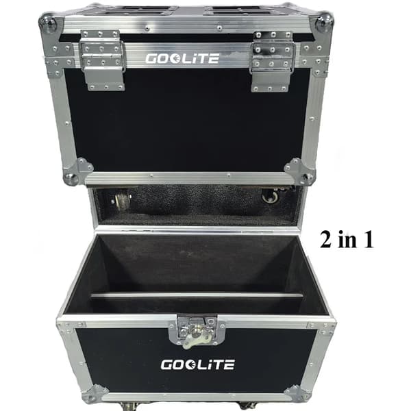 RGB Stroboskopljus, 250W Effekt, DMX-512 Kontroll,1St Fodral 2i1