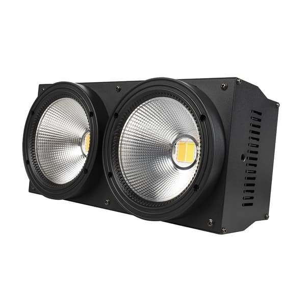 LED Scene Lys, 200W Effekt, 70 Grad Strålevinkel,LED Cool Varm Hvid, EU stik