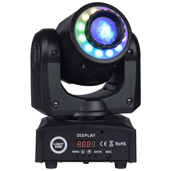 LIGHT4ME 30 SPOT RING bærbart lille bevægelseshoved.