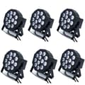 Miniatyrbillede 1 af 2: LED Scene Belysning, 90W Effekt, DMX Kontrol,6PCS12X12W RGBW, EU -stik