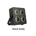 Miniatyrbillede 2 af 2: LED Par Lys, 4 stk 18W RGBWA+UV, 8-10 timers batterilevetid,sort, EU -stik
