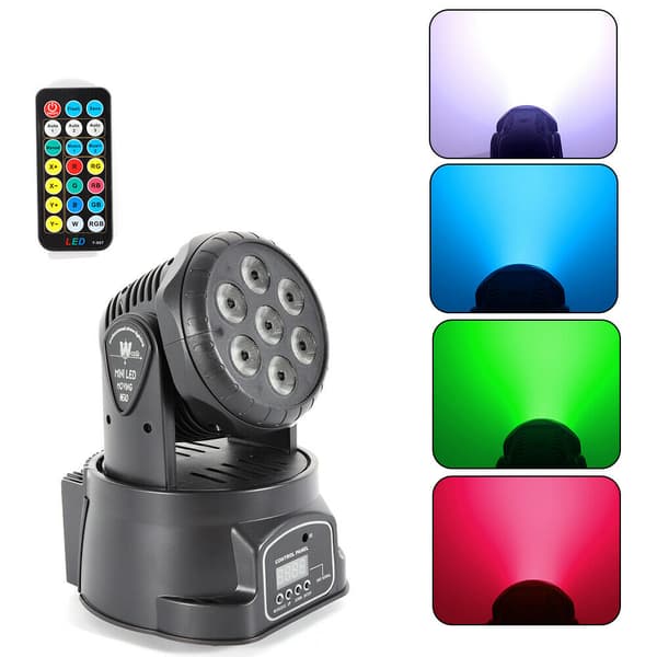 RGBW 4-i-1 LED Scene Lys, 105W Effekt, DMX512 Kontrol,105W