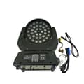 Miniatyrbillede 3 af 4: LED Wash Zoom Moving Head Light, DMX Scene Lys, Professionel Scene Belysningseffekt,Rgbwauv 6in1, 1 Lys