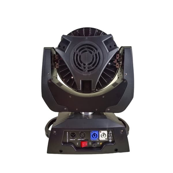 LED Wash Zoom Moving Head Light, DMX Scene Lys, Professionel Scene Belysningseffekt,Rgbwauv 6in1, 1 Lys