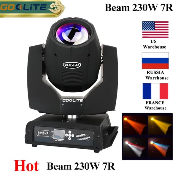 Moving Head Light, 230W Effekt, 3.8° Strålevinkel,1 lys