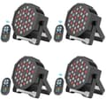Miniatyrbillede 1 af 2: Scene Belysning, 36 RGB LED, DMX Kontrol,EU stik, ZQ01082