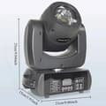 Pikkukuva 2 / 2: Disco-valot, 60W ja 100W mallit, 540° panorointi ja 180°/200° kallistus,1 kpl B100, EU-pistoke