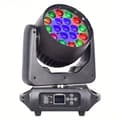 Miniatyrbillede 2 af 2: LED Wash Zoom Lys, 19x15W RGBW LED'er, 6000 Lumen Lysstyrke,Sort, EU -stik