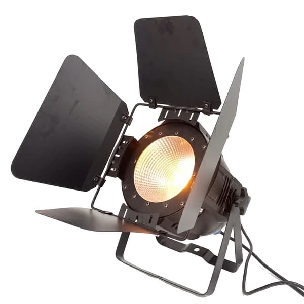 200W LED Par-lampa, kalla vita och varma vita alternativ, justerbar strålvinkel,200W COB 6i1, Eu plugg