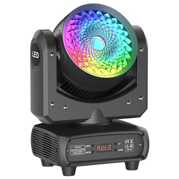 Kääntyvä valopää, 200W teho, DMX-lavavalo,ZQ02358, EU-pistoke