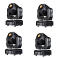 Miniatyrbillede 2 af 2: 75W LED Scene Lys, Dynamisk Pan & Tilt, 8 Farver & Gobos,4stk-75w, EU stik