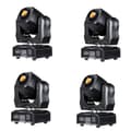 Miniatyrbillede 1 af 2: 75W LED Scene Lys, Dynamisk Pan & Tilt, 8 Farver & Gobos,4stk-75w, EU stik