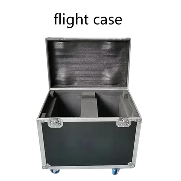 Scenbelysningseffekt, 230W effekt, DMX-kontroll,flygkoffert, EU-kontakt
