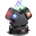 Miniatyrbillede 1 af 2: Stråle Flytteligt Hovedlys, 120W Effekt, RGBW Farvemuligheder,sort, EU-stik