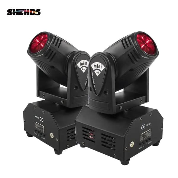 SHEHDS Mini LED Spot Beam Lampa, 10W Effektförbrukning, 3000Lux Ljusstyrka,2st, EU