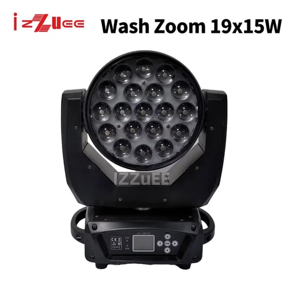 LED Zoom Wash Moving Head-lampa, DMX512-kontroll, 280W lampkraft,1 Ljus