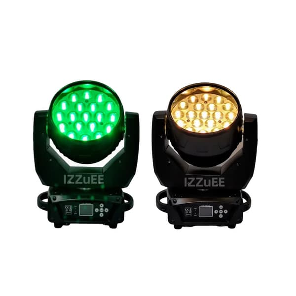 LED Zoom Wash Moving Head Light, DMX512 Kontrol, 280W Lampestyrke,2 Lys