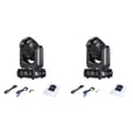 Miniatyrbillede 1 af 2: Mini LED Moving Head Light, 150W Beam Spot, DMX Scene Lys,2 stk 150W Beam Spot, EU stik