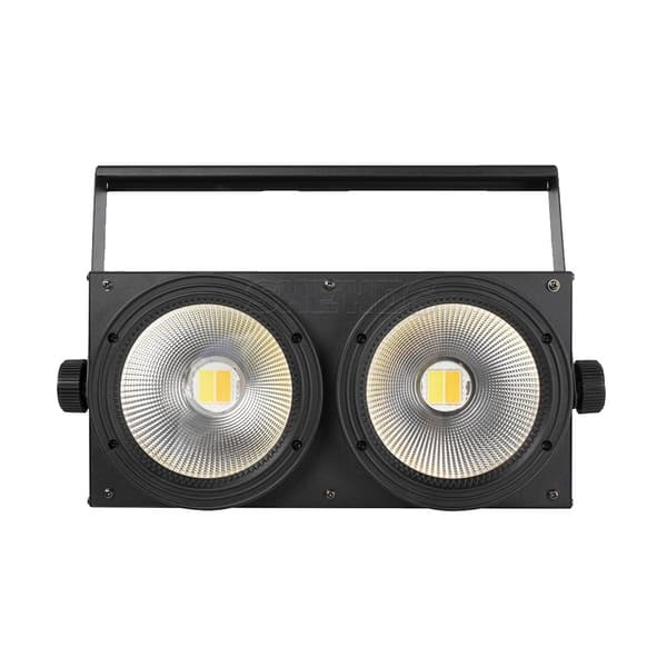 Scenebelysning, 200W effekt, DMX512 kontrol,COB Cool Warm White, EU stik