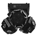 Miniatyrbillede 1 af 2: Moving Head Light, 180W Effekt, 4-i-1 LED Farver,sort