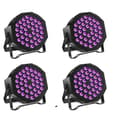 Pikkukuva 1 / 2: UV Stage Par Light, 36 LED-lamppua, DMX-ohjaus,Eu plug in Finnish is "Eu-plugi", ZQ01103
