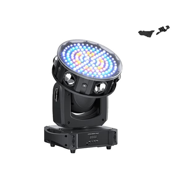 150W LED-säteilyliikkuva päävalaisin, RGB-värillinen pikkuvärjäysteknologia, DMX512-ohjaus,EU-pistoke