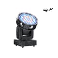 Pikkukuva 1 / 2: 150W LED-säteilyliikkuva päävalaisin, RGB-värillinen pikkuvärjäysteknologia, DMX512-ohjaus,EU-pistoke